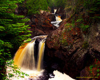 The Cascade River Falls